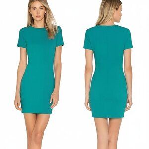Likely NYC Manhattan Mini Dress Turquoise Size 4 NWT